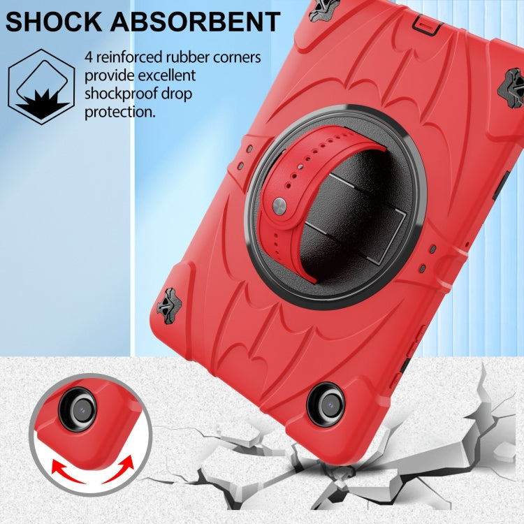 For Samsung Galaxy Tab A8 Bat Hand Grip Turntable Stand Tablet Case