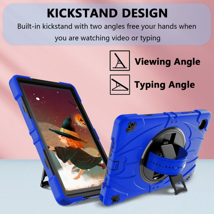 For Samsung Galaxy Tab A8 Bat Hand Grip Turntable Stand Tablet Case