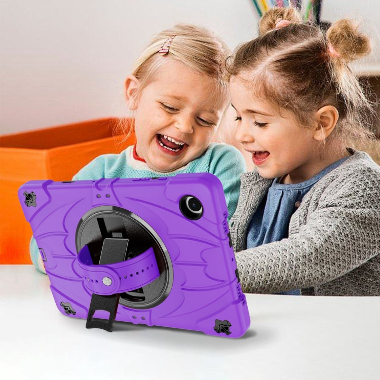 For Samsung Galaxy Tab A8 Bat Hand Grip Turntable Stand Tablet Case