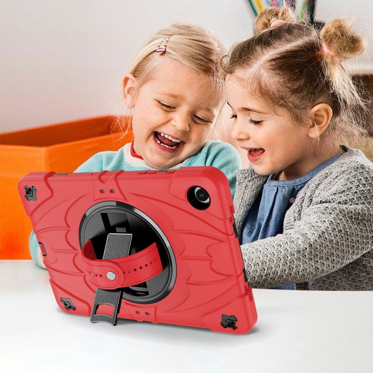For Samsung Galaxy Tab A9+ Bat Hand Grip Turntable Stand Tablet Case