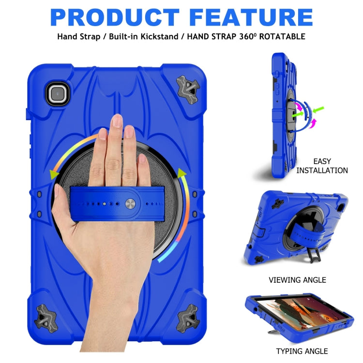 For Samsung Galaxy Tab A7 Lite Bat Hand Grip Turntable Stand Tablet Case