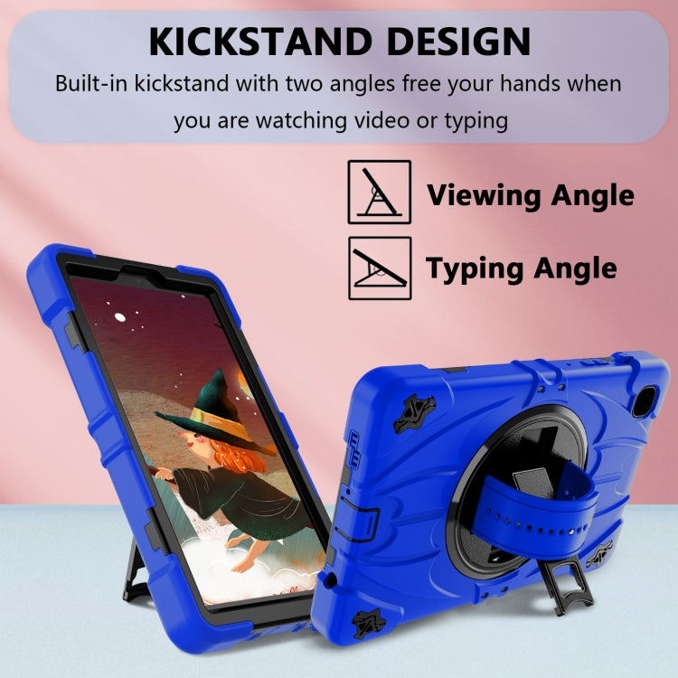 For Samsung Galaxy Tab A7 Lite Bat Hand Grip Turntable Stand Tablet Case