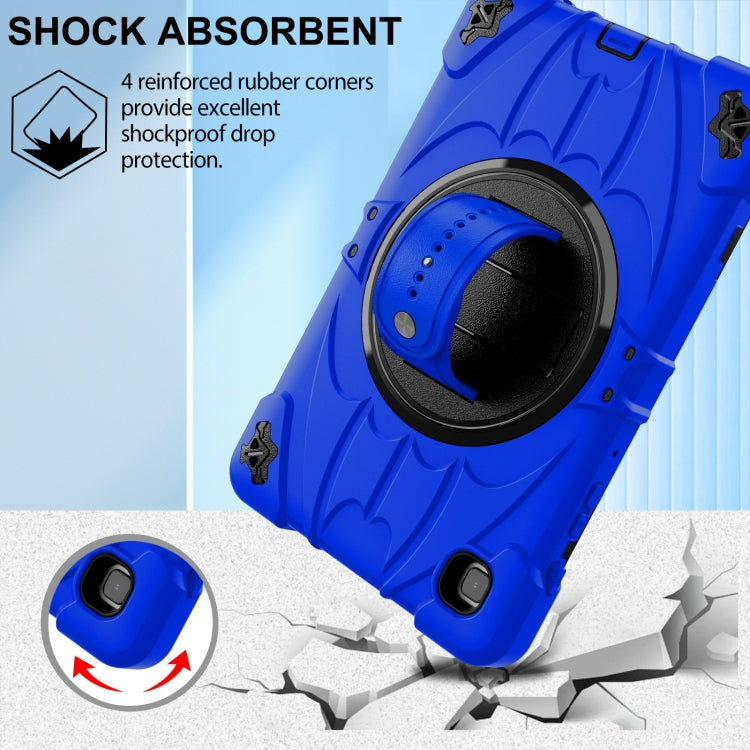 For Samsung Galaxy Tab A7 Lite Bat Hand Grip Turntable Stand Tablet Case