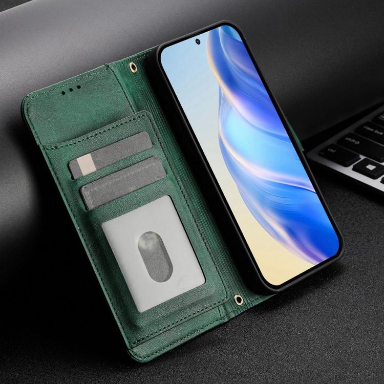 For Honor Magic8 Pro Multi-Card Slots Zipper Wallet Leather Phone Case