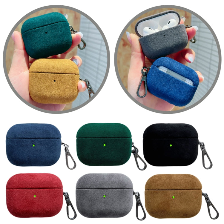 For AirPods Pro 2 Turn Fur Bluetooth Earphone PC Protective Case