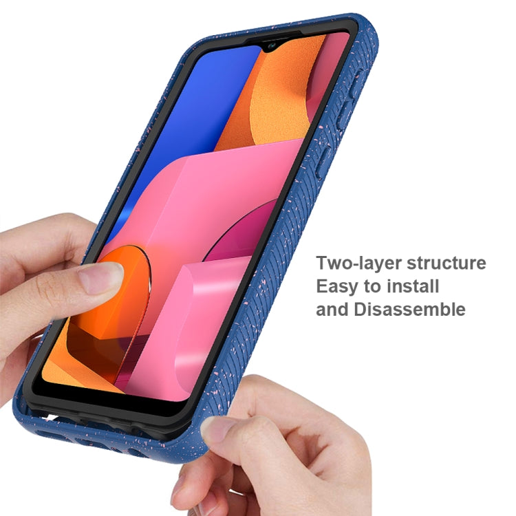For Samsung Galaxy A21 Shockproof Starry Sky PC + TPU Protective Case
