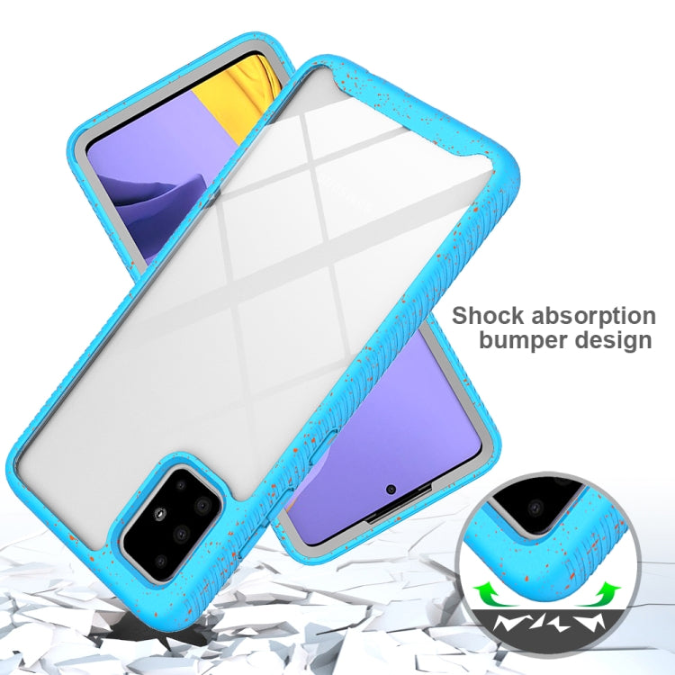 For Samsung Galaxy A51 Shockproof Starry Sky PC + TPU Protective Case
