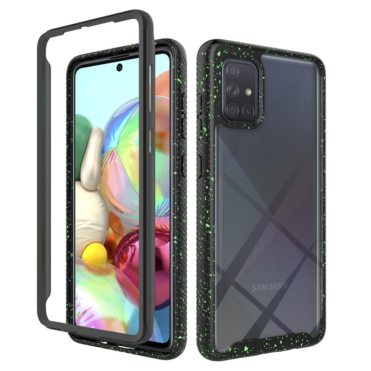 For Samsung Galaxy A71 Shockproof Starry Sky PC + TPU Protective Case