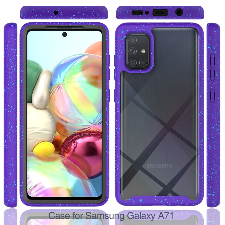 For Samsung Galaxy A71 Shockproof Starry Sky PC + TPU Protective Case