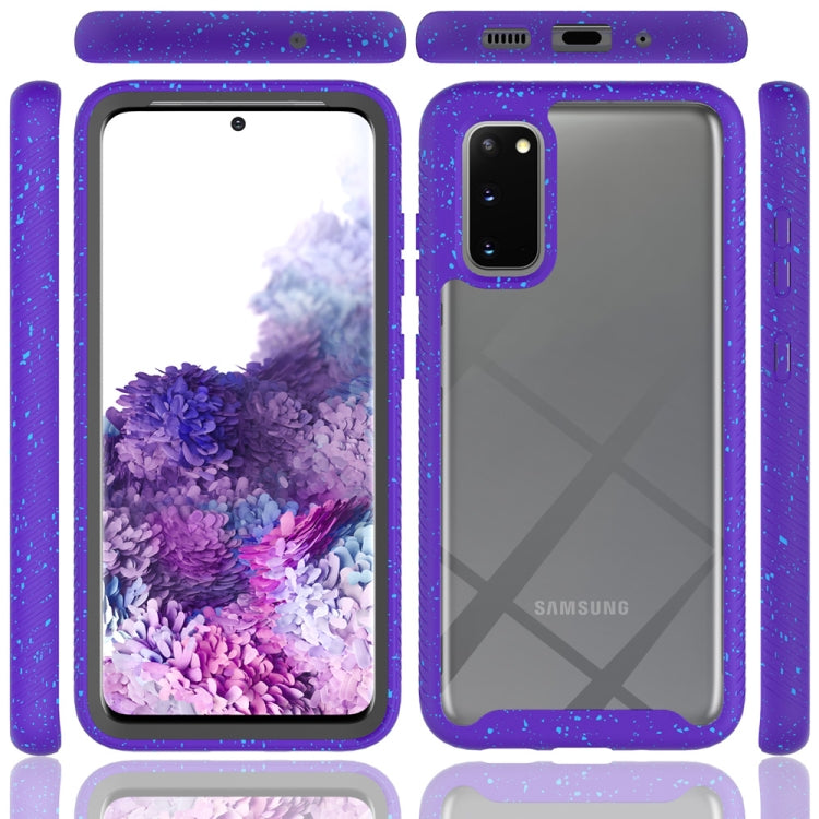For Samsung Galaxy S20 Shockproof Starry Sky PC + TPU Protective Case