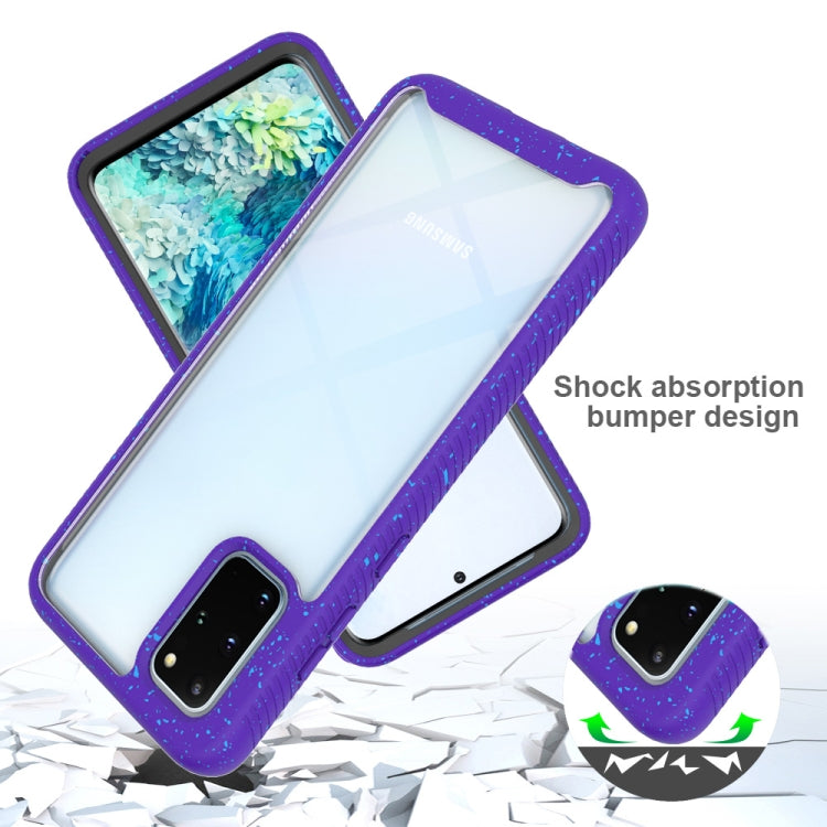 For Samsung Galaxy S20+ Shockproof Starry Sky PC + TPU Protective Case