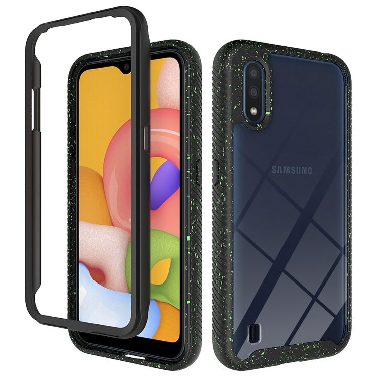 For Samsung Galaxy A01 Shockproof Starry Sky PC + TPU Protective Case