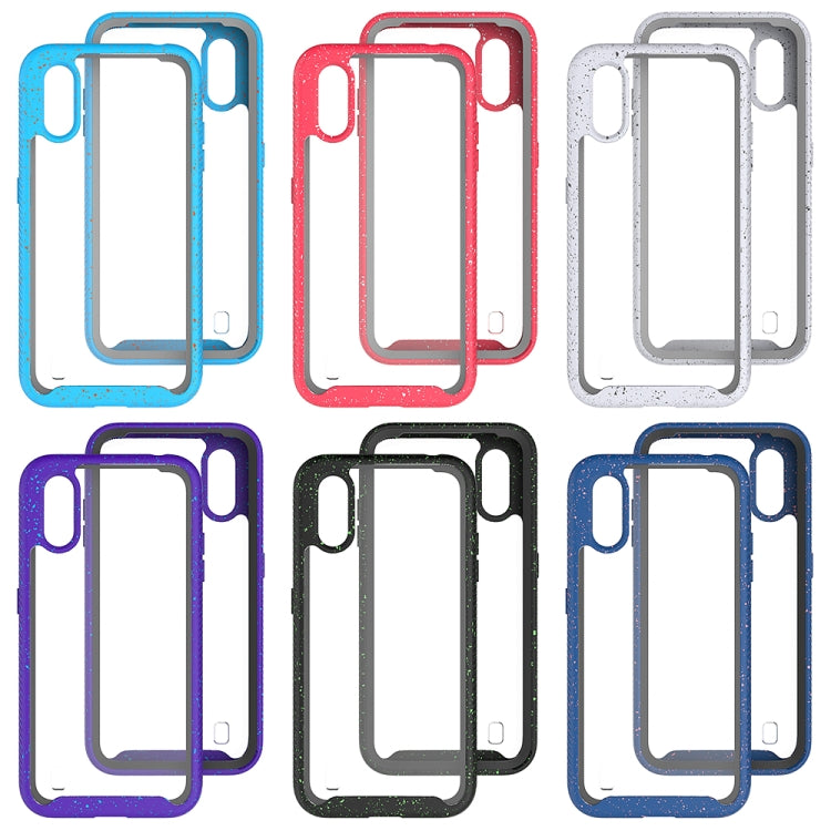 For Samsung Galaxy A01 Shockproof Starry Sky PC + TPU Protective Case