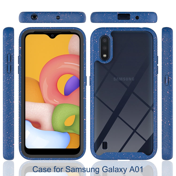 For Samsung Galaxy A01 Shockproof Starry Sky PC + TPU Protective Case