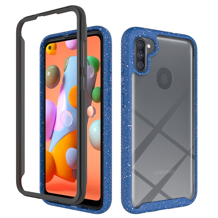 For Samsung Galaxy A11 Shockproof Starry Sky PC + TPU Protective Case