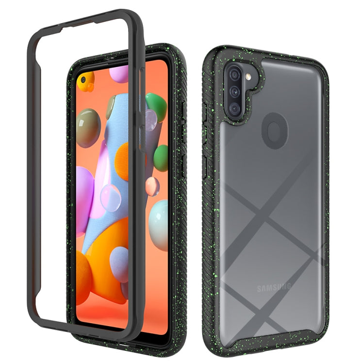 For Samsung Galaxy A11 Shockproof Starry Sky PC + TPU Protective Case