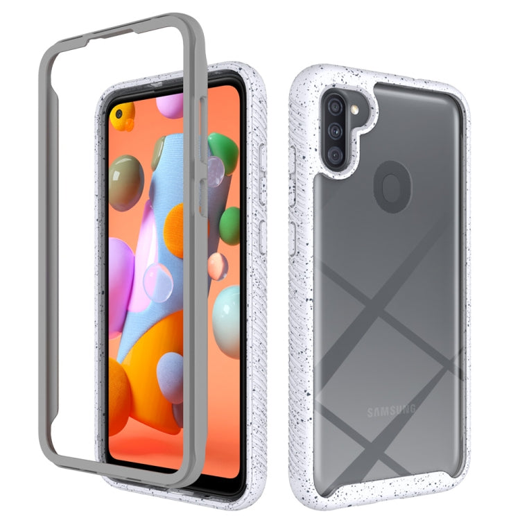 For Samsung Galaxy A11 Shockproof Starry Sky PC + TPU Protective Case