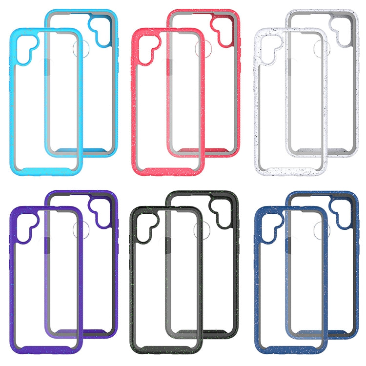 For Samsung Galaxy A11 Shockproof Starry Sky PC + TPU Protective Case