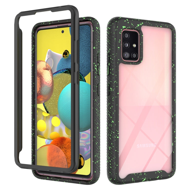 For Samsung Galaxy A51 5G Shockproof Starry Sky PC + TPU Protective Case
