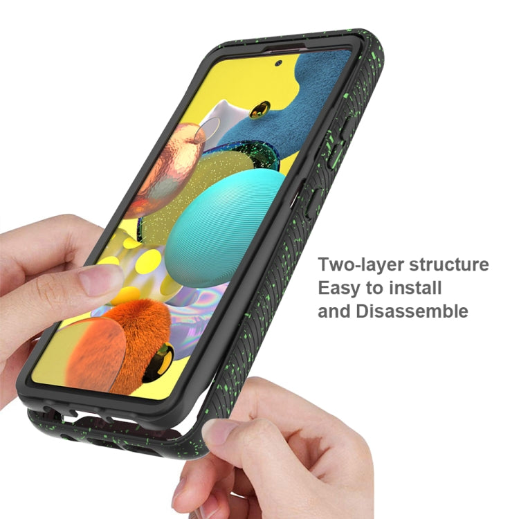 For Samsung Galaxy A51 5G Shockproof Starry Sky PC + TPU Protective Case