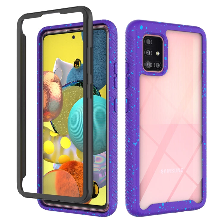 For Samsung Galaxy A51 5G Shockproof Starry Sky PC + TPU Protective Case