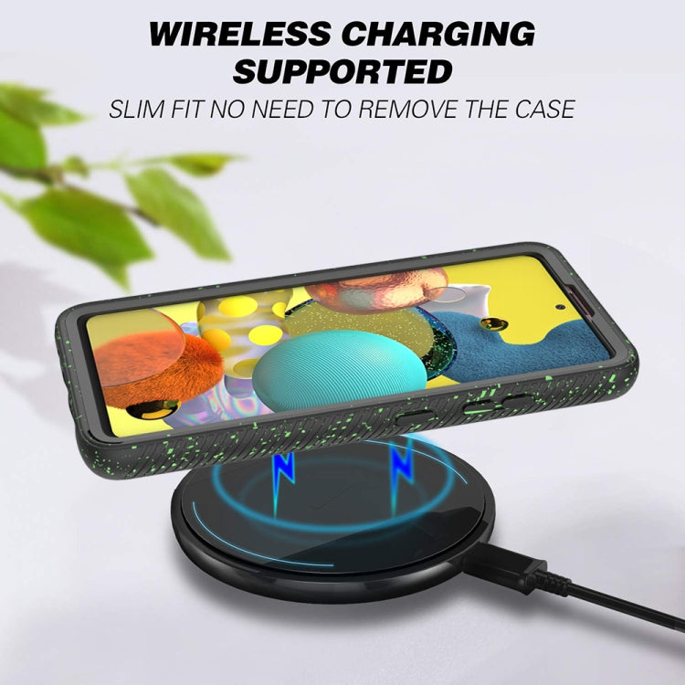 For Samsung Galaxy A51 5G Shockproof Starry Sky PC + TPU Protective Case