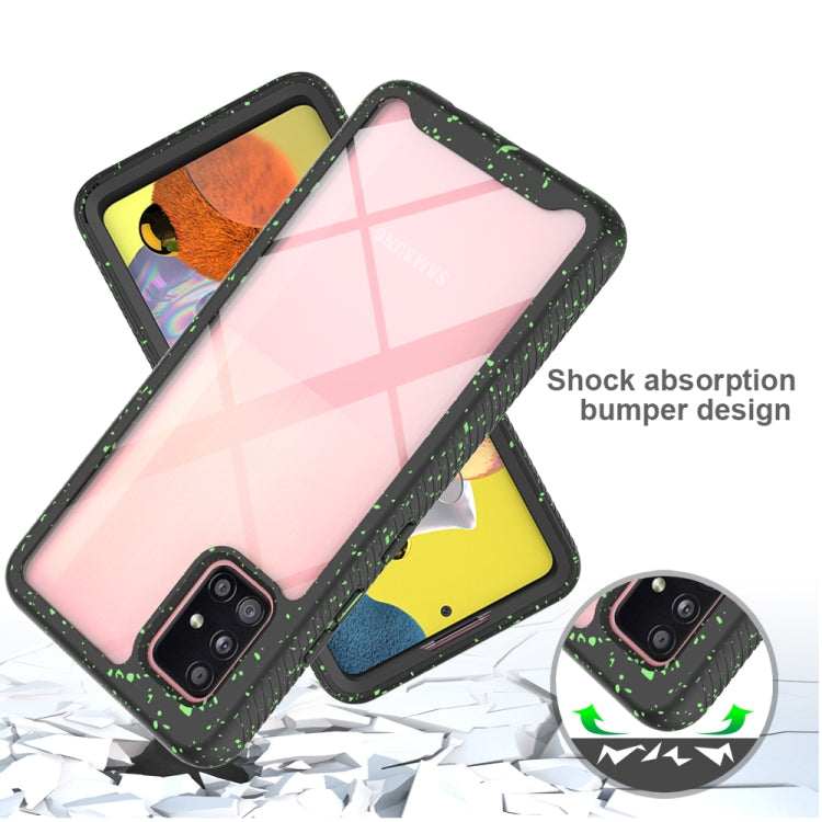 For Samsung Galaxy A51 5G Shockproof Starry Sky PC + TPU Protective Case