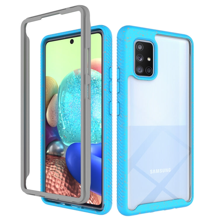 For Samsung Galaxy A71 5G Shockproof Starry Sky PC + TPU Protective Case