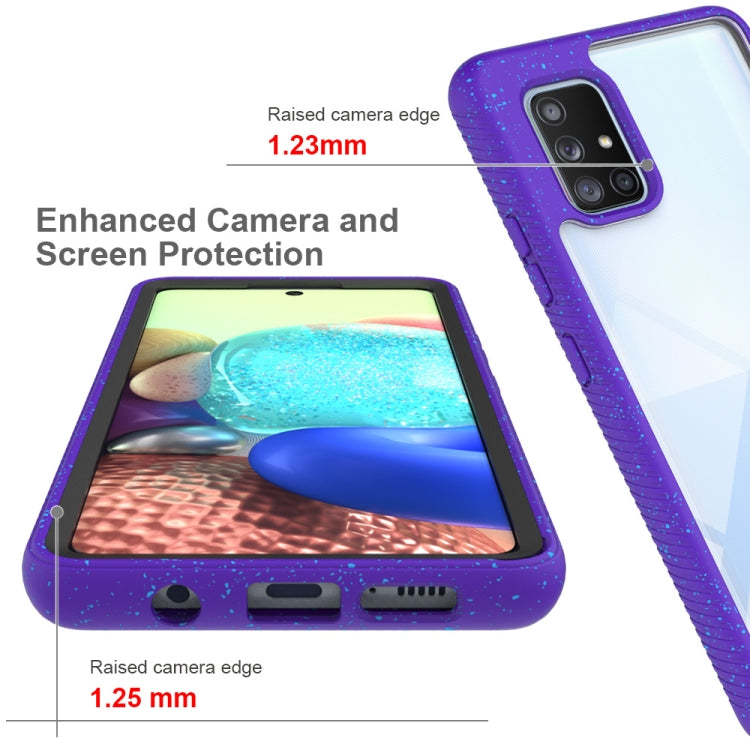 For Samsung Galaxy A71 5G Shockproof Starry Sky PC + TPU Protective Case