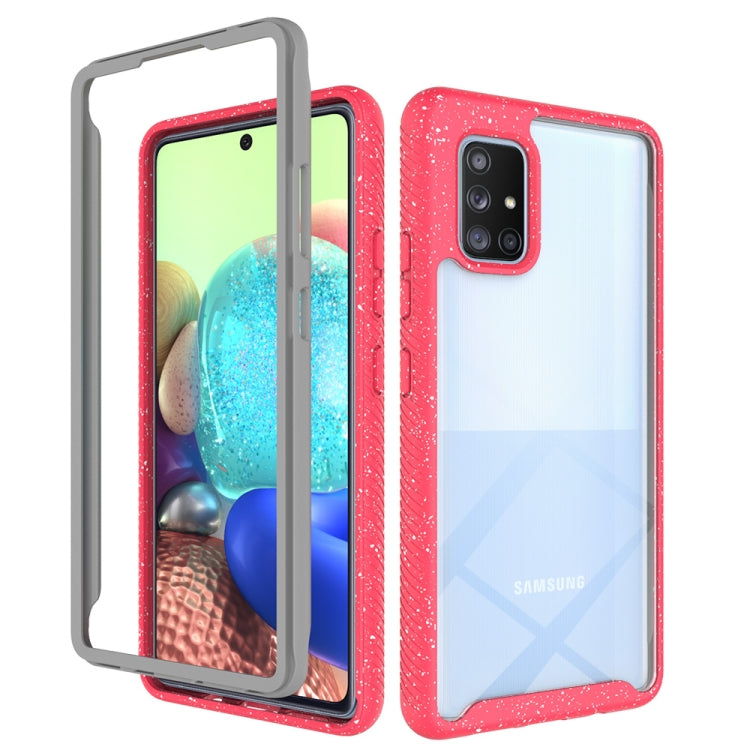 For Samsung Galaxy A71 5G Shockproof Starry Sky PC + TPU Protective Case