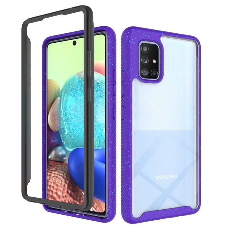 For Samsung Galaxy A71 5G Shockproof Starry Sky PC + TPU Protective Case