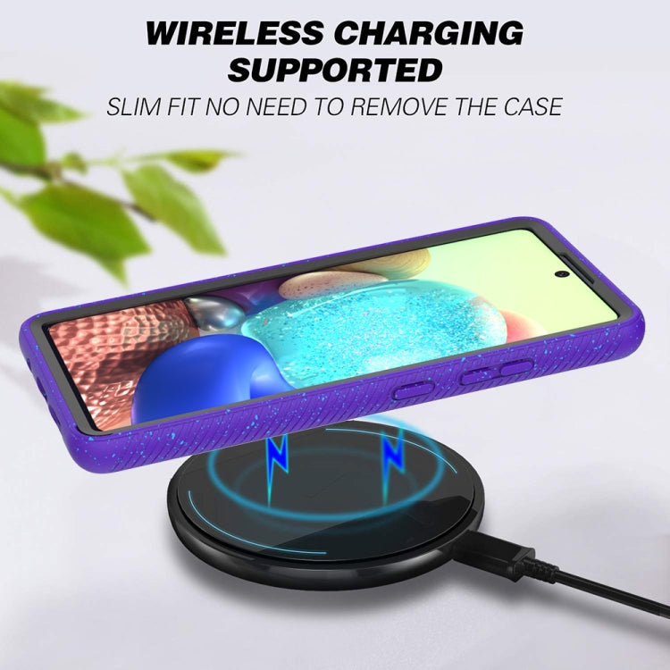 For Samsung Galaxy A71 5G Shockproof Starry Sky PC + TPU Protective Case