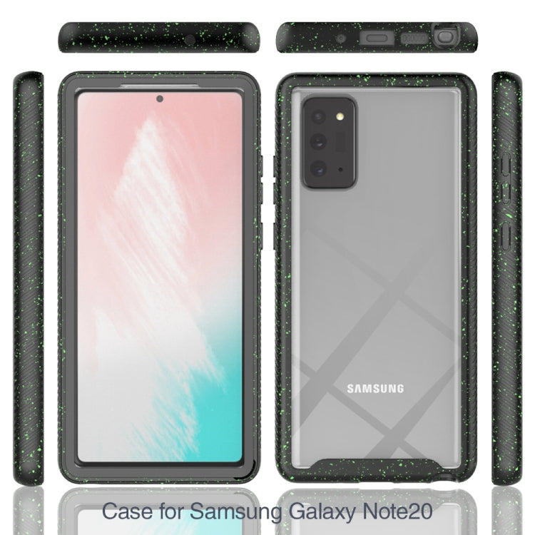 For Samsung Galaxy Note20 Shockproof Starry Sky PC + TPU Protective Case