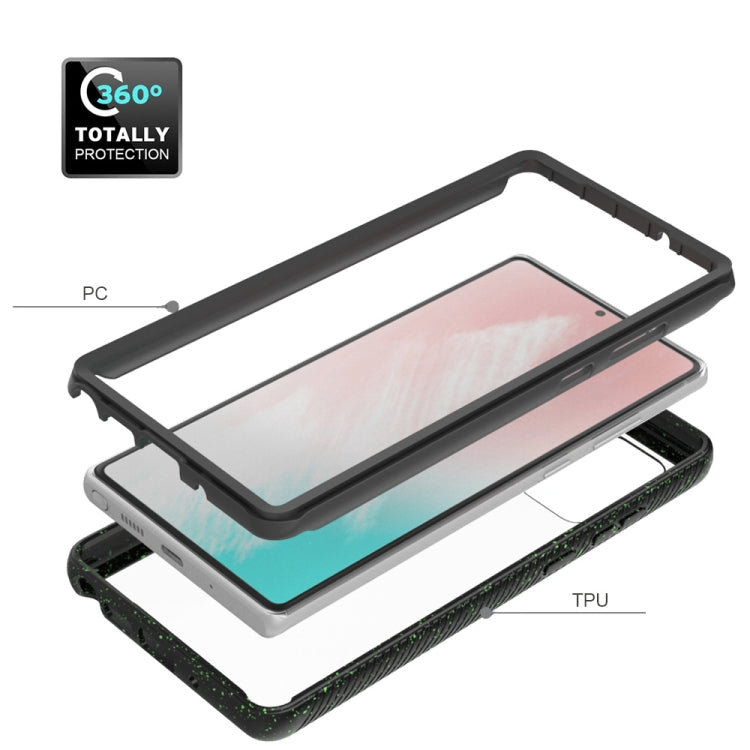 For Samsung Galaxy Note20 Shockproof Starry Sky PC + TPU Protective Case