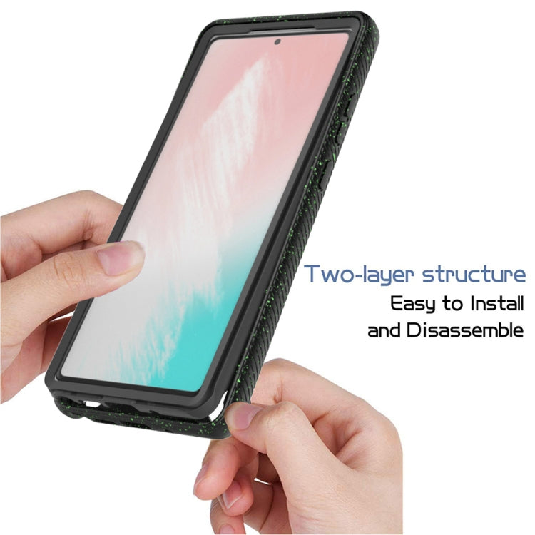 For Samsung Galaxy Note20 Shockproof Starry Sky PC + TPU Protective Case
