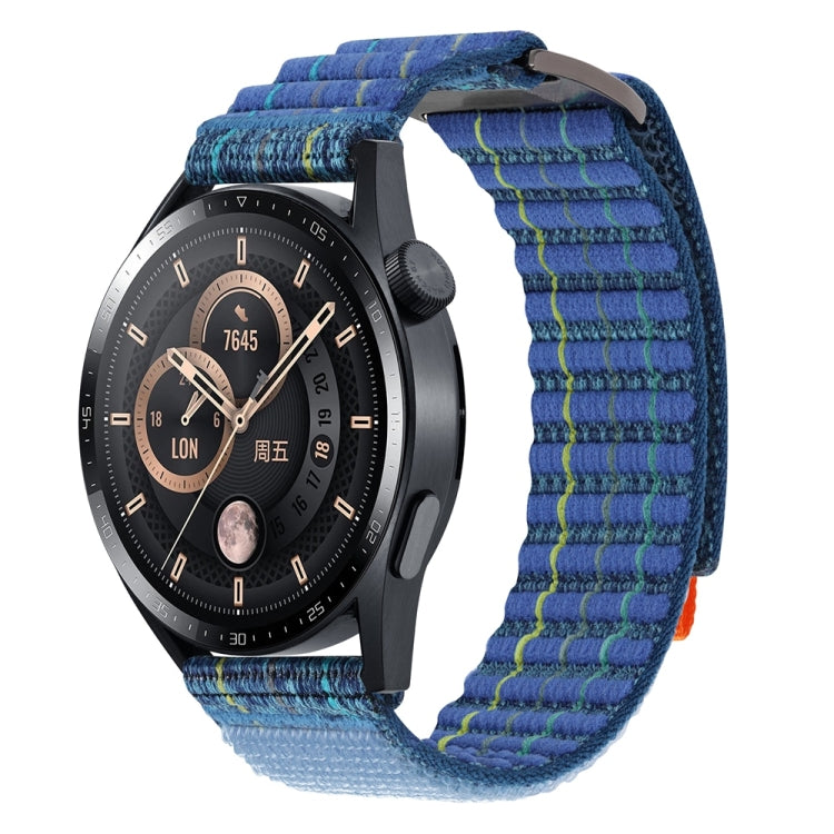 20mm Dual-Section Sports Style Nylon Loop Watch Band