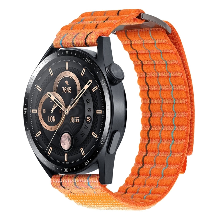 22mm Dual-Section Sports Style Nylon Loop Watch Band