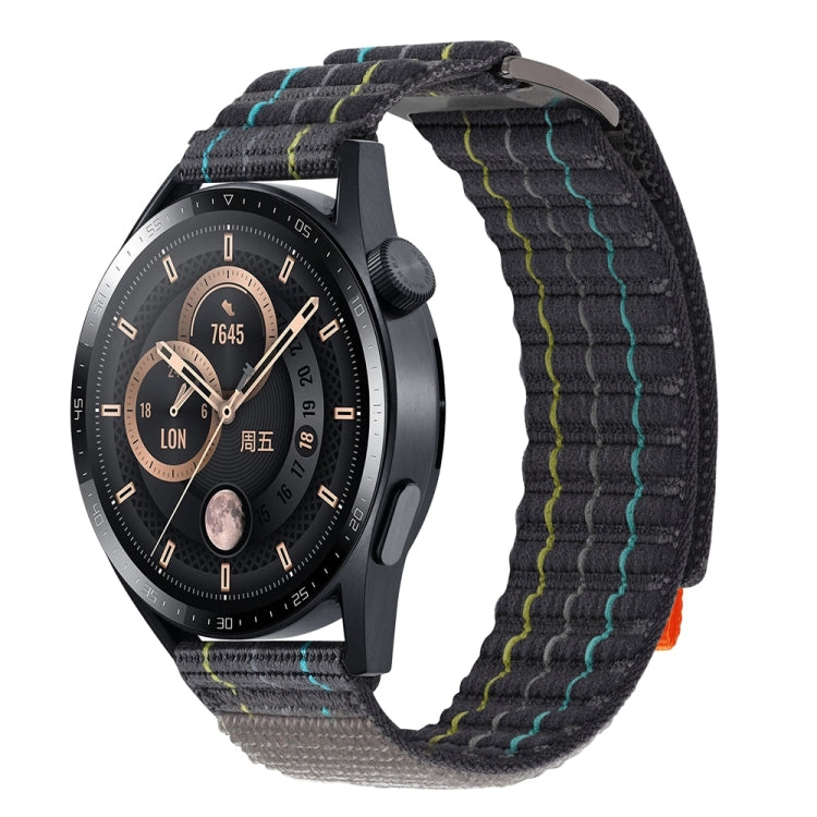 22mm Dual-Section Sports Style Nylon Loop Watch Band