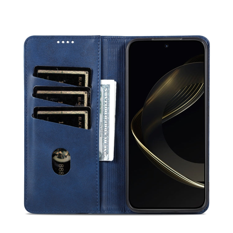 For Xiaomi 15 AZNS Magnetic Calf Texture Flip Leather Phone Case