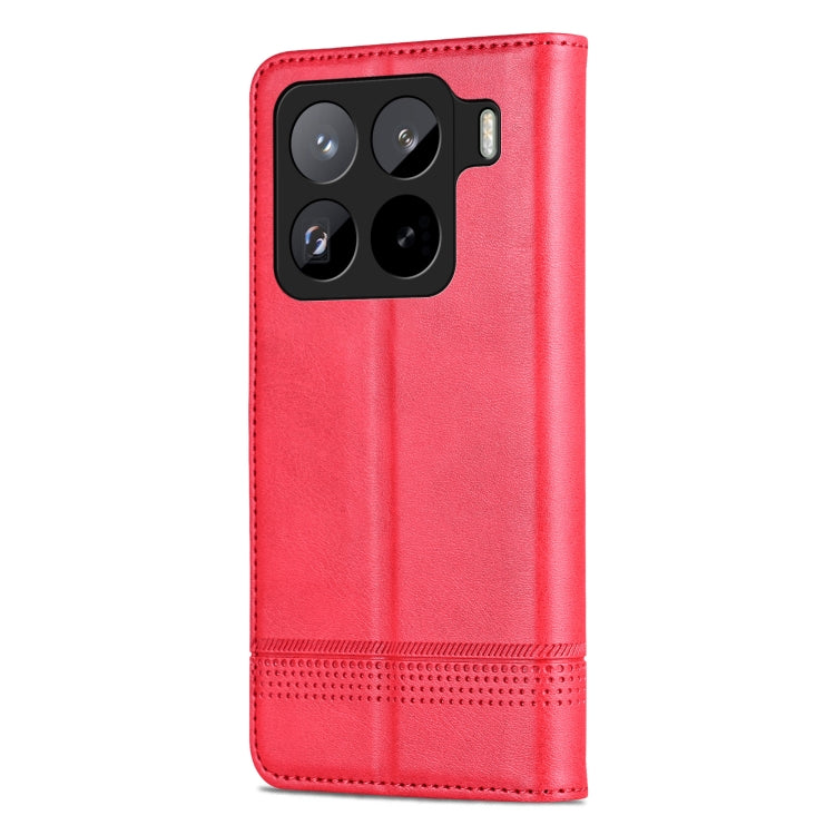 For Xiaomi 15 Pro AZNS Magnetic Calf Texture Flip Leather Phone Case