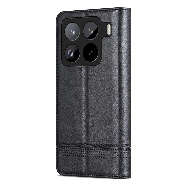 For Xiaomi 15 Pro AZNS Magnetic Calf Texture Flip Leather Phone Case