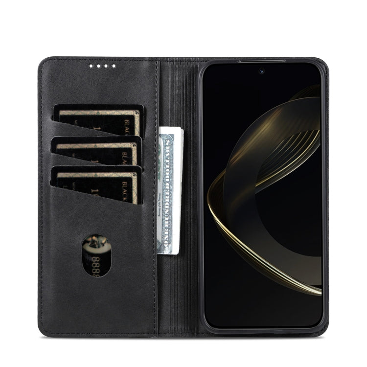 For Xiaomi 15 Pro AZNS Magnetic Calf Texture Flip Leather Phone Case