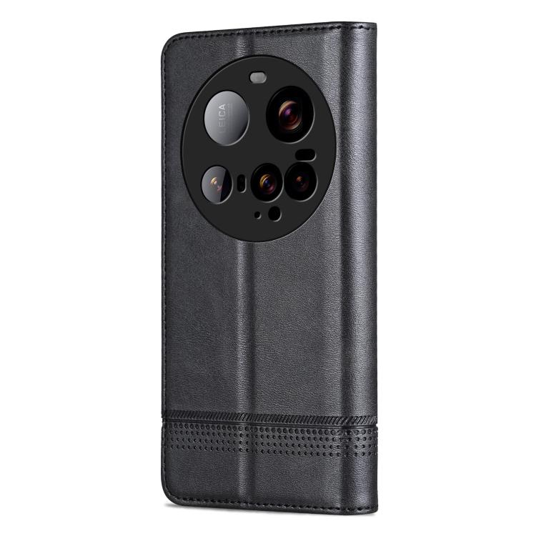 For Xiaomi 15 Ultra AZNS Magnetic Calf Texture Flip Leather Phone Case
