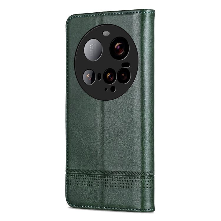 For Xiaomi 15 Ultra AZNS Magnetic Calf Texture Flip Leather Phone Case