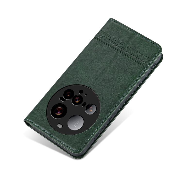 For Xiaomi 15 Ultra AZNS Magnetic Calf Texture Flip Leather Phone Case
