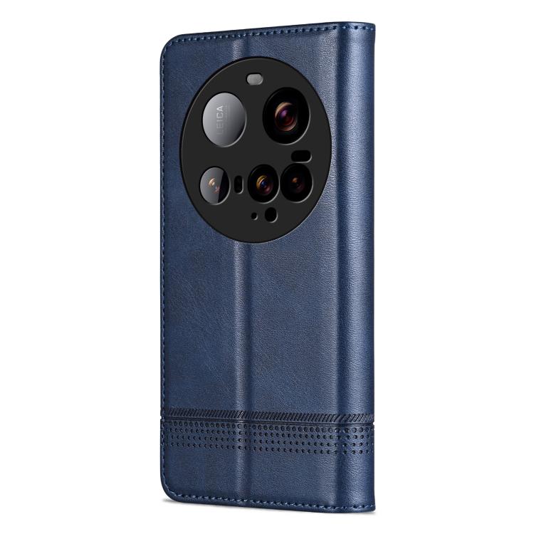 For Xiaomi 15 Ultra AZNS Magnetic Calf Texture Flip Leather Phone Case