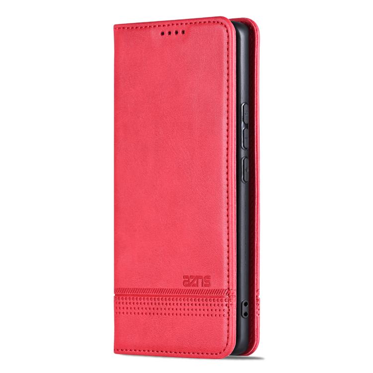 For Xiaomi 15T 5G AZNS Magnetic Calf Texture Flip Leather Phone Case