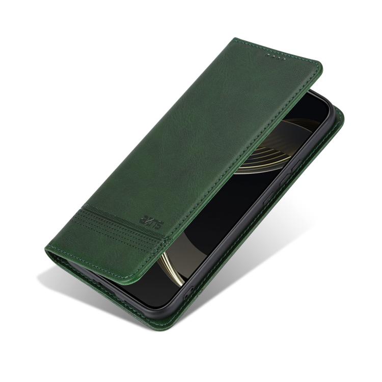 For Xiaomi 17 Pro Max AZNS Magnetic Calf Texture Flip Leather Phone Case
