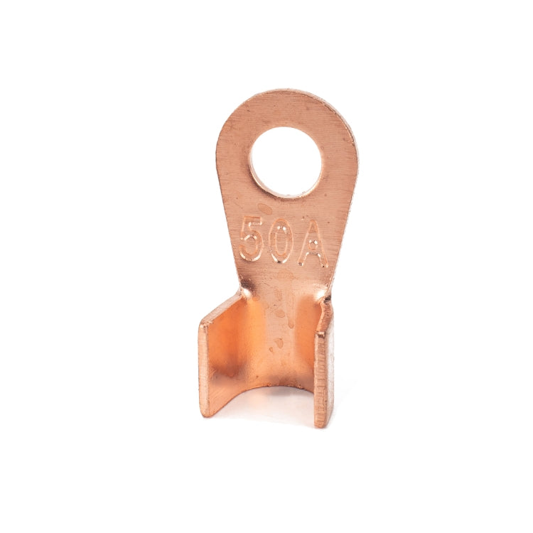 70 PCS Icstation Open Barrel Pure Copper Ring Lug Wire Crimp Terminals Assortment Kit