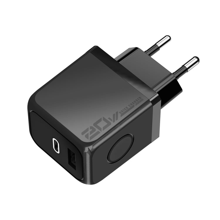 M167 PD 20W Type-C and USB QC 3.0 Fast Charger, Specification:EU Plug